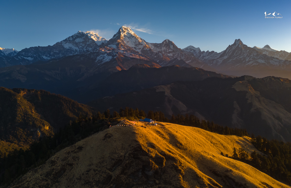 Himalayan panorama from Kokhe Danda