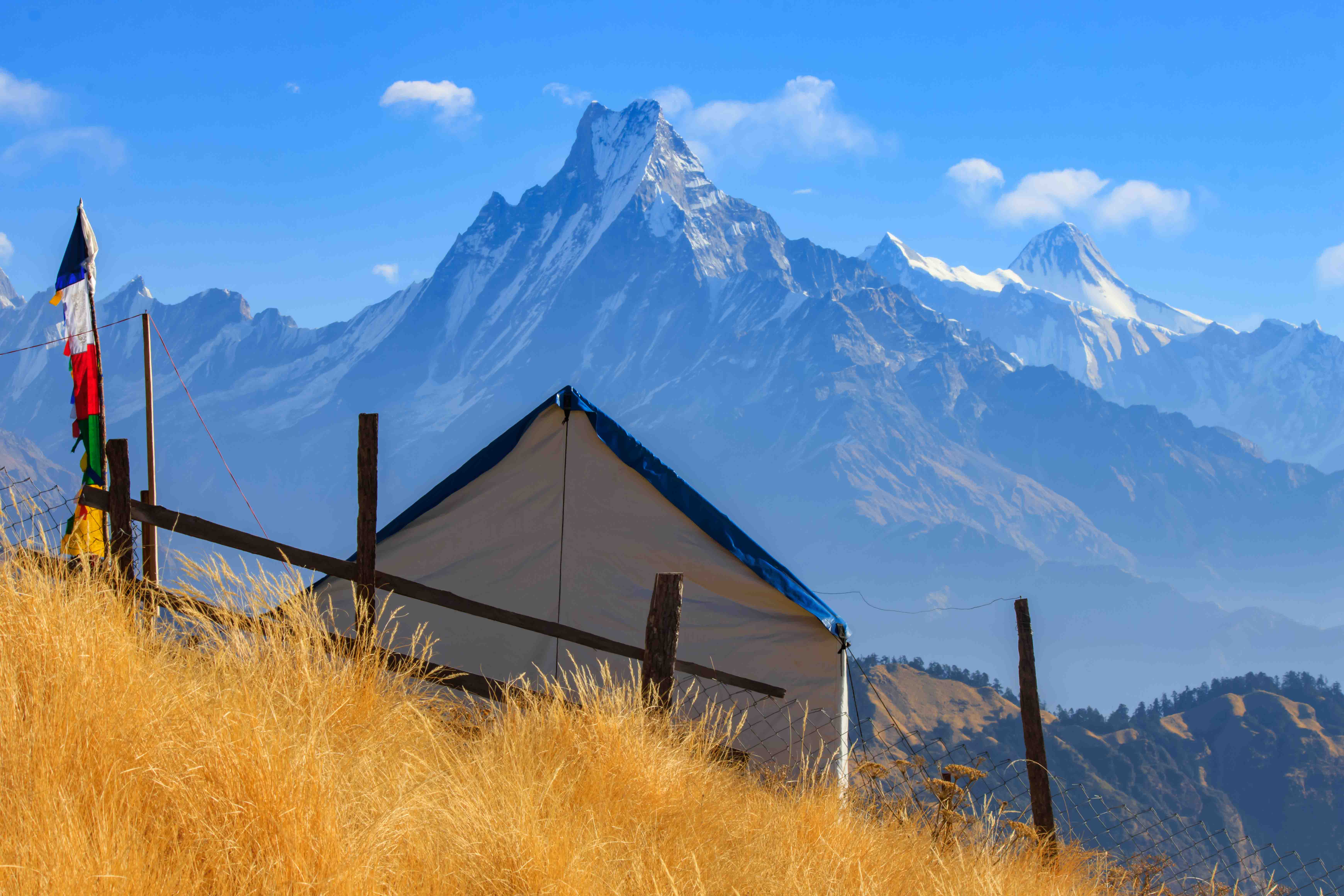 Aapa Cottage teahouse at Kokhe Danda, Parbat Nepal